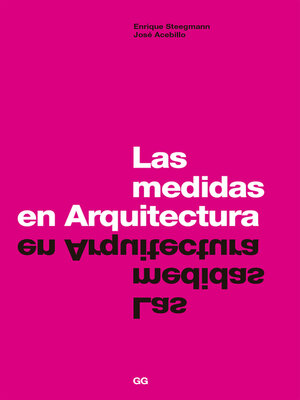 cover image of Las medidas en arquitectura